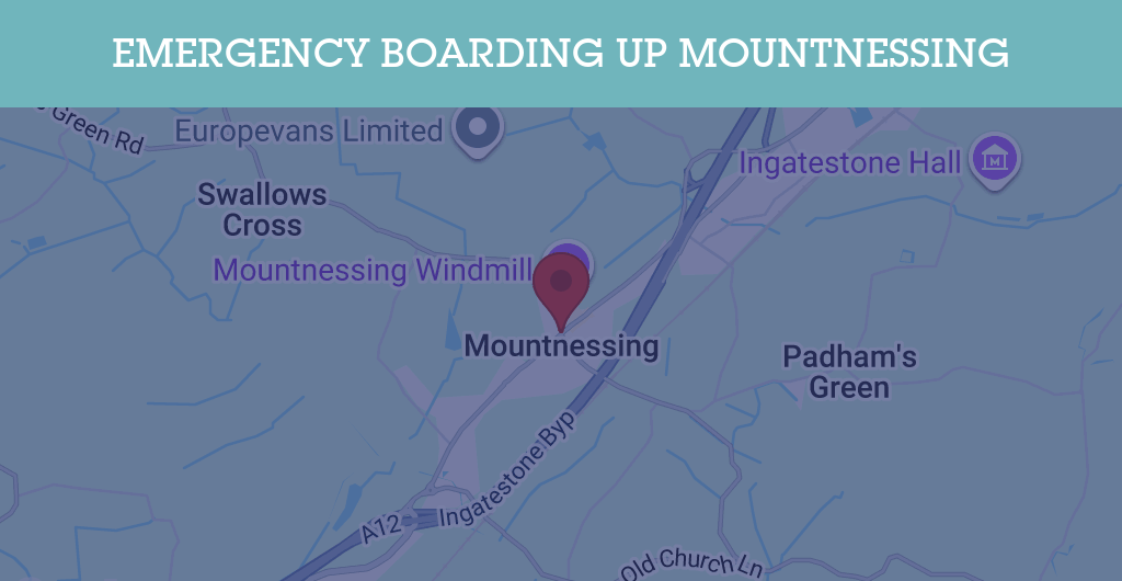 Emergency Boarding Up Services in Mountnessing - CM15