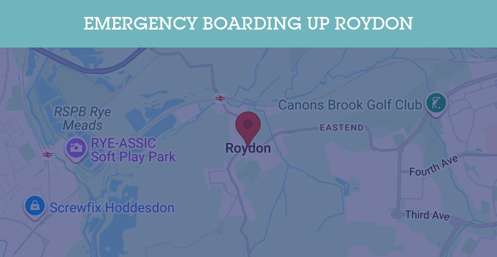 Emergency Boarding Up Services in Roydon - CM19