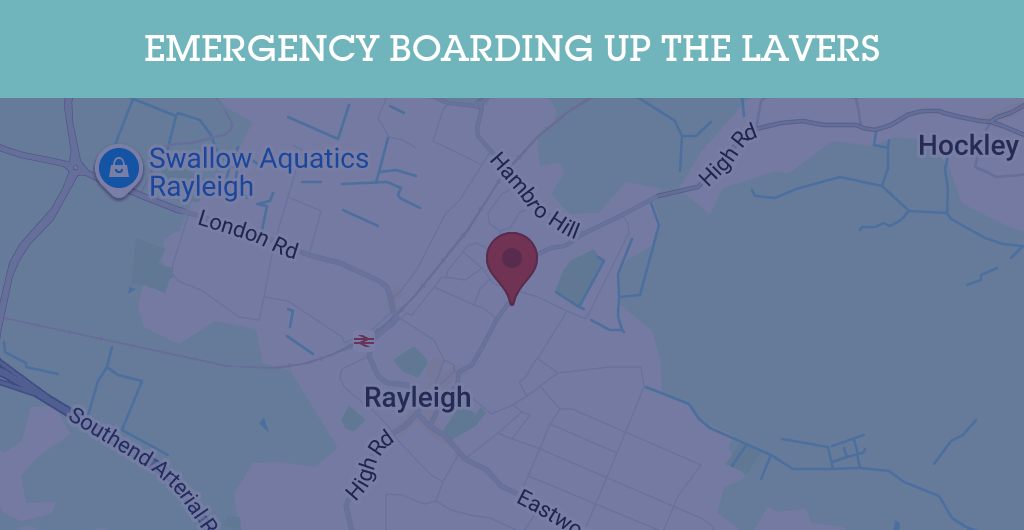 Emergency Boarding Up Services in The Lavers - CM5