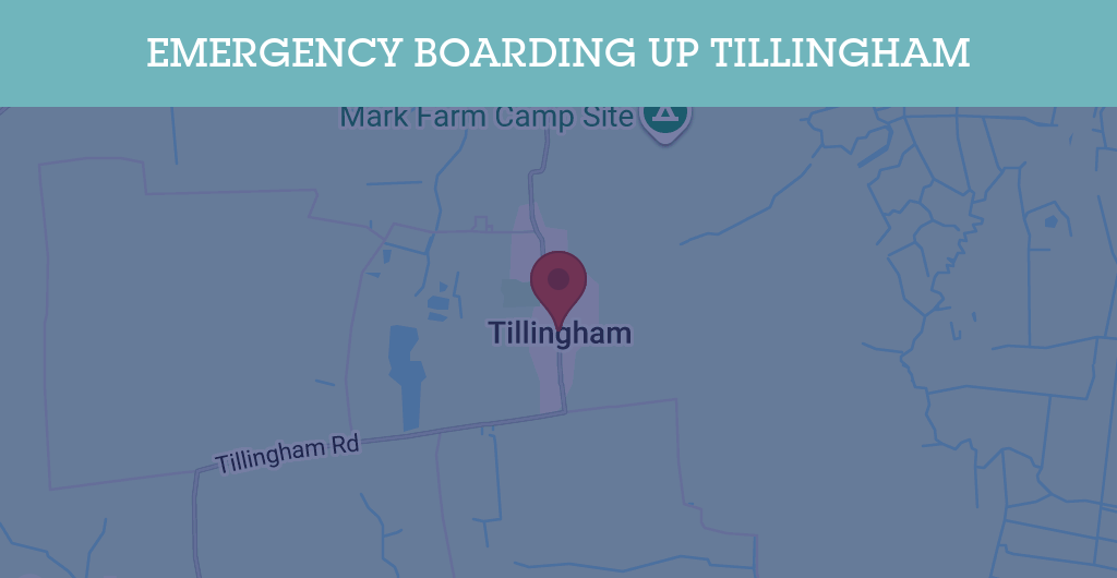Emergency Boarding Up Services in Tillingham - CM0