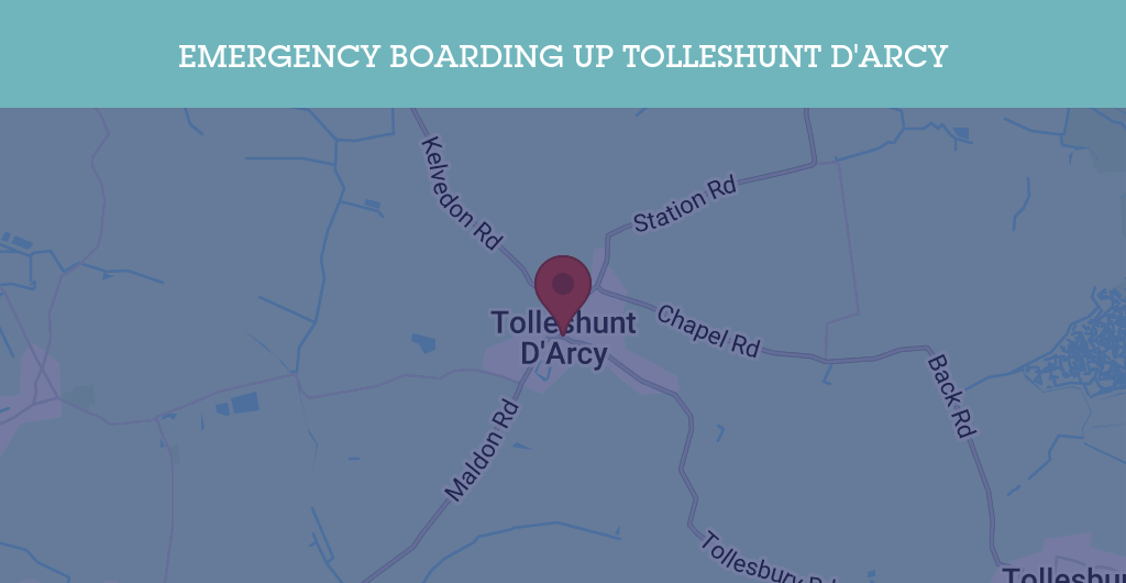 Emergency Boarding Up Services in Tolleshunt D'Arcy - CM9